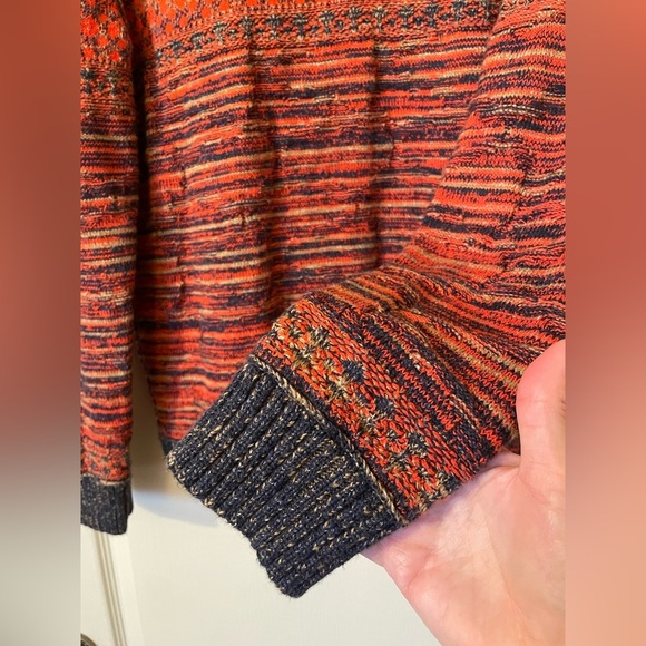 Boss Orange By Hugo Boss Acunito Crew Neck Sweater Size M Cotton 90s Grandpa - Picture 2 of 13